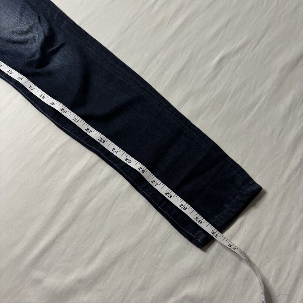 AG Adriano Goldschmied The Farrah High Rise Skinny Jeans Size 25R | Dark Wash - Picture 3 of 8